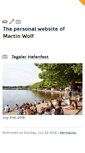 Mobile Screenshot of martinwolf.org